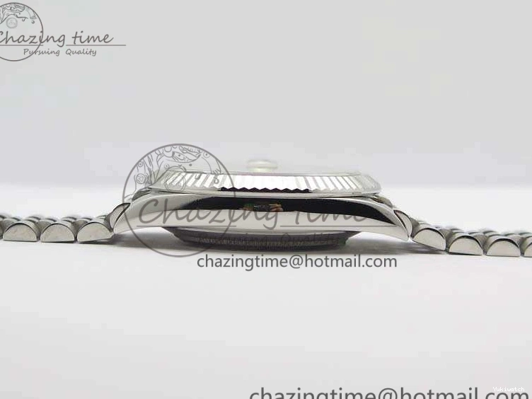 A3235 Bracelet Jubilee 228238 1:1 Stick Noob DateJust SS On Edition Gray Markers Dial Best 0304